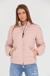 PARAJUMPERS Różowa kurtka. Czerwone kurtki damskie Parajumpers, m, bez wzorów, bez kaptura. W wyprzedaży za 799.99 zł.