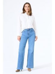 Garcia Dżinsy - Comfort fit - w kolorze niebieskim rozmiar: W31/L32. Niebieskie jeansy damskie Garcia, z podwyższonym stanem. Za 249.95 zł.