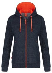 Damska bluza Loap Edita niebieska. Brązowe bluzy damskie ÀLG, s, bez wzorów, z bawełny, z kapturem. Za 199.99 zł.