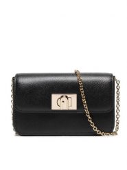 Furla Torebka 1927 WE00265-ARE000-O6000-1-007-20-CN-E Czarny. Czarne torebki wieczorowe damskie Furla, bez wzorów, ze skóry, bez dodatków. Za 699.99 zł.