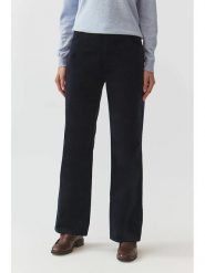 TATUUM Spodnie w kolorze granatowym rozmiar: 44. Niebieskie spodnie materiałowe damskie TATUUM, z aplikacjami, z materiału. Za 131.12 zł.