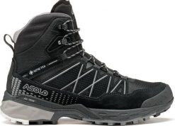 Buty trekkingowe Asolo Tahoe Winter Gore-Tex czarne. Czarne obuwie trekkingowe damskie Asolo, z gore-texu, bez zapięcia. Za 806.85 zł.