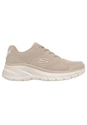 Buty SKECHERS 150386S FASHION FIT 2.0 VINTAGE Beżowy. Brązowe obuwie trekkingowe damskie Skechers, z materiału, bez zapięcia. Za 305.99 zł.