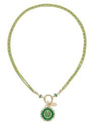 U.S. Polo Assn. Naszyjnik z kryształami - dł. 38 cm rozmiar: onesize. Zielone naszyjniki damskie U.S. Polo Assn., z kryształem, metalowe. Za 161.34 zł.