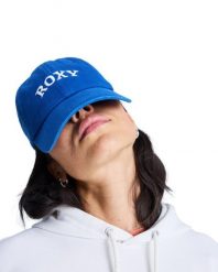 Czapka dla Kobiety SUMMER BREEZY Fioletowy. Niebieskie czapki z daszkiem damskie Roxy, bez wzorów, z bawełny. Za 129.99 zł.