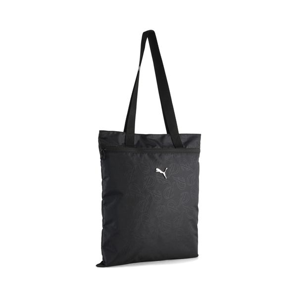Torba typu tote Pop PUMA. Czarne torby sportowe Puma, bez wzorów. Za 89.00 zł.