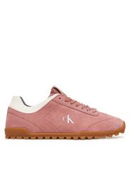Calvin Klein Sneakersy Low Profile Run MG Sue HW0HW03150 Różowy. Czerwone obuwie sportowe damskie Calvin Klein, ze skóry, bez zapięcia. Za 489.99 zł.
