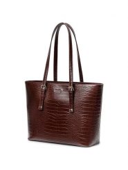 Puccini Shopper bag w kolorze brązowym - 42 x 29 x 14 cm rozmiar: onesize. Brązowe shopper bag Puccini, bez wzorów, z materiału, na ramię, bez dodatków. Za 187.52 zł.