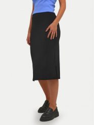 Kaffe Spódnica midi Malli 10506346 Czarny Regular Fit. Czarne spódnice damskie Kaffe, xs, bez wzorów, z syntetyku, midi. Za 139.99 zł.