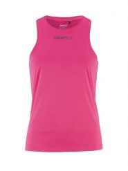 Craft Top sportowy "Core Essence" w kolorze różowym rozmiar: M. Różowe koszulki sportowe damskie Craft, m, bez wzorów, z materiału, bez ramiączek, outdoorowe. Za 49.30 zł.