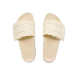 Klapki basenowe damskie Flip Flop Hi Paddy. Białe klapki damskie Flip Flop, bez wzorów, z materiału, bez obcasa, bez zapięcia. Za 97.60 zł.