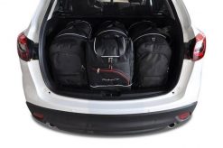 Torby Do Bagażnika Mazda Cx-5 2011-2017 4Szt Kjust. Czarne torby podróżne KJUST, bez wzorów, z kauczuku. Za 1,332.00 zł.