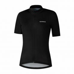 Koszulka damska Shimano Element. Czarne koszulki damskie Shimano, l, bez wzorów, bez kołnierzyka, bez ramiączek. Za 263.00 zł.