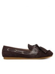Liu Jo Mokasyny Skipper 03 SF6047 PX624 Czarny. Czarne mokasyny damskie Liu Jo, ze skóry, bez obcasa. Za 659.99 zł.
