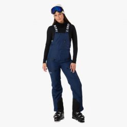 Spodnie narciarskie Kobieta Swedemount Freeride Bib Pants II wodoodporne. Niebieskie spodnie sportowe damskie SWEDEMOUNT, na zimę, bez wzorów, narciarskie. Za 672.00 zł.