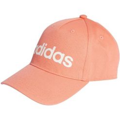 Czapka z daszkiem adidas Daily Cap pomarańczowa. Brązowe czapki z daszkiem damskie Adidas, bez wzorów, z bawełny. Za 66.99 zł.