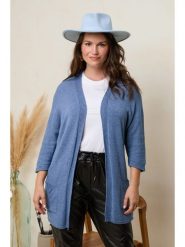 Curvy Lady Kardigan w kolorze niebieskim rozmiar: 48/50. Niebieskie kardigany damskie Curvy Lady, bez wzorów. Za 114.98 zł.