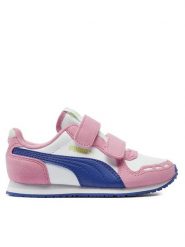 Puma Sneakersy Cabana Racer SL 20 V PS383730 16 Różowy. Czerwone buty sportowe dziewczęce Puma, ze skóry, bez zapięcia. Za 109.99 zł.
