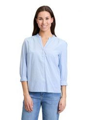 CARTOON Bluzka w kolorze błękitnym rozmiar: 38. Niebieskie bluzki damskie Cartoon, bez wzorów, bez kołnierzyka, bez ramiączek. Za 82.99 zł.