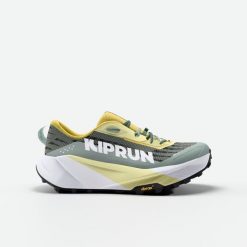 Buty do biegania w terenie damskie Kiprun Kipsummit Max. Zielone obuwie sportowe damskie KIPRUN, bez zapięcia, do biegania. Za 599.99 zł.