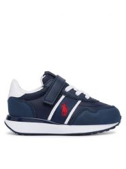 Polo Ralph Lauren Sneakersy RL04278410 Granatowy. Niebieskie buty sportowe chłopięce Polo Ralph Lauren, z materiału, bez zapięcia. Za 429.99 zł.