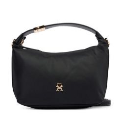 Torebka Tommy Hilfiger. Czarne torebki klasyczne damskie Tommy Hilfiger, z nylonu, bez dodatków. Za 529.99 zł.