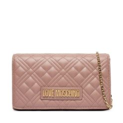 Torebka LOVE MOSCHINO. Czerwone torebki wieczorowe damskie Love Moschino, bez wzorów, bez dodatków. Za 609.99 zł.