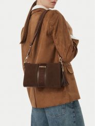 MEXX Torebka CEO-MEXX-S-016-10 Brązowy. Brązowe listonoszki damskie Mexx, bez wzorów, ze skóry, bez dodatków. Za 199.99 zł.