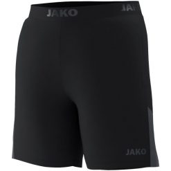 Szorty damskie Jako Power. Czarne spodenki sportowe damskie JAKO, bez wzorów, z poliesteru. Za 263.50 zł.