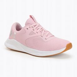 Buty Damskie Treningowe Under Armour W Charged Aurora 2. Czerwone obuwie sportowe damskie Under Armour, bez zapięcia, na fitness i siłownię. Za 369.99 zł.
