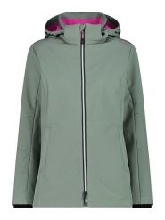 CMP Kurtka softshellowa w kolorze zielonym rozmiar: 48. Zielone kurtki sportowe damskie CMP, m, bez wzorów, z materiału, bez kaptura. Za 196.70 zł.