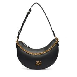 Torebka KARL LAGERFELD. Czarne torebki klasyczne damskie KARL LAGERFELD, bez dodatków. Za 1,299.00 zł.