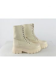 Sixth Sens Botki w kolorze kremowym rozmiar: 38. Brązowe botki damskie Sixth Sens, bez obcasa, bez zapięcia. Za 204.40 zł.