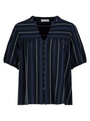 Eight2Nine Bluzka w kolorze granatowym rozmiar: XL. Niebieskie bluzki damskie Eight2Nine, xl, bez wzorów, bez kołnierzyka, bez ramiączek. Za 86.99 zł.