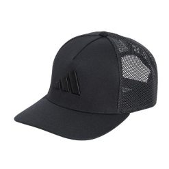 Czapka z daszkiem ADIDAS TRUCKER CAP OSFY. Czarne czapki z daszkiem damskie Adidas, bez wzorów, z bawełny. Za 109.00 zł.