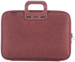 Torba Bombata Denim 15''-16'' burgundy. Czerwone torby na laptopa Bombata, bez wzorów, z denimu. Za 379.00 zł.