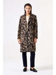 Garcia Płaszcz przejściowy w kolorze brązowo-beżowym rozmiar: M. Brązowe płaszcze damskie Garcia, m, bez wzorów, bez kaptura. Za 369.99 zł.