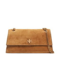 Torebka Tory Burch. Brązowe torebki klasyczne damskie Tory Burch, bez dodatków. Za 2,754.00 zł.