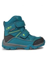 CMP Śniegowce Pyry Snow Wp 38Q4514 Granatowy. Niebieskie buty zimowe chłopięce CMP, ze skóry, bez zapięcia. Za 269.99 zł.