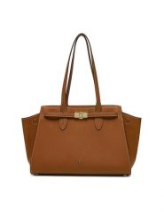 Aigner Torebka 137413 Brązowy. Brązowe shopper bag Aigner, bez wzorów, ze skóry, bez dodatków. Za 3,259.00 zł.