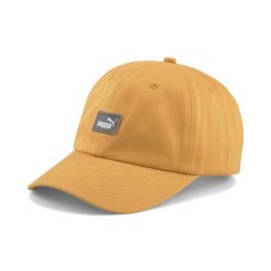 Czapka z daszkiem Puma Ess Cap III. Brązowe czapki z daszkiem damskie Puma, bez wzorów, z bawełny. Za 39.09 zł.