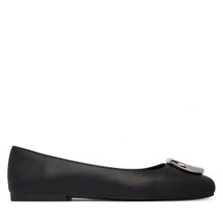 Baleriny MICHAEL Michael Kors. Czarne balerinki damskie MICHAEL Michael Kors, bez wzorów. Za 659.99 zł.