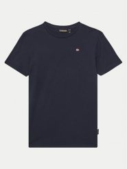 Napapijri T-Shirt Salis SS 2 NP0A4GEH1761 D Granatowy Regular Fit. Niebieskie t-shirty i koszulki chłopięce Napapijri, bez wzorów, z bawełny, bez kołnierzyka, bez ramiączek. Za 89.99 zł.