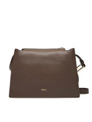 Furla Torebka Nuvola S Crossbod WB01275 HSF000 CN 2566S 1007 Brązowy. Brązowe listonoszki damskie Furla, bez wzorów, ze skóry, bez dodatków. Za 1,529.00 zł.