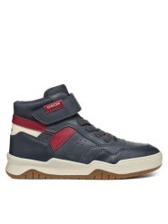 Geox Sneakersy J Perth Boy J367RF 0MEFU C4244 S Granatowy. Niebieskie buty sportowe chłopięce Geox, ze skóry, bez zapięcia. Za 219.99 zł.