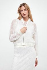 Sweter damski z jedwabiem PESERICO. Swetry klasyczne damskie Peserico, bez kołnierzyka. W wyprzedaży za 2,982.85 zł.
