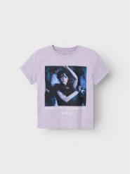 NAME IT T-Shirt 13228850 Fioletowy Boxy Fit. Fioletowe koszulki i t-shirty dziewczęce Name it, bez wzorów, z bawełny, bez kołnierzyka, bez ramiączek. Za 49.99 zł.
