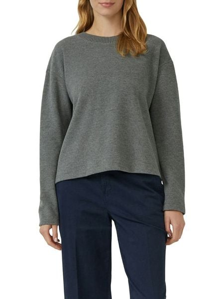 S.Oliver Bluza w kolorze antracytowym rozmiar: 40. Czarne bluzy damskie S.Oliver, s, bez wzorów, bez kaptura. Za 124.95 zł.