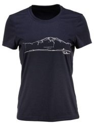 Traunstein Sport Koszulka funkcyjna w kolorze granatowym rozmiar: 34. Niebieskie koszulki damskie Traunstein Sport, bez wzorów, z materiału, bez kołnierzyka, bez ramiączek. Za 61.60 zł.