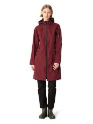 Ilse Jacobsen Płaszcz przeciwdeszczowy w kolorze czerwonym rozmiar: 42. Czerwone płaszcze damskie Ilse Jacobsen, bez wzorów, bez kaptura. Za 310.38 zł.